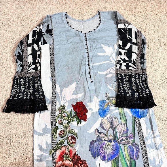 Pakistani ethnic lawn 2pcs - Picture 5 of 5